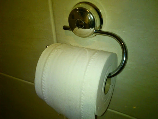 Croydex Twist n Lock to command strip adapter for toilet roll holder (probably others)